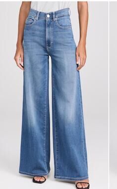 DL1961 Hepburn wide leg jeans river bank sz 30 $229